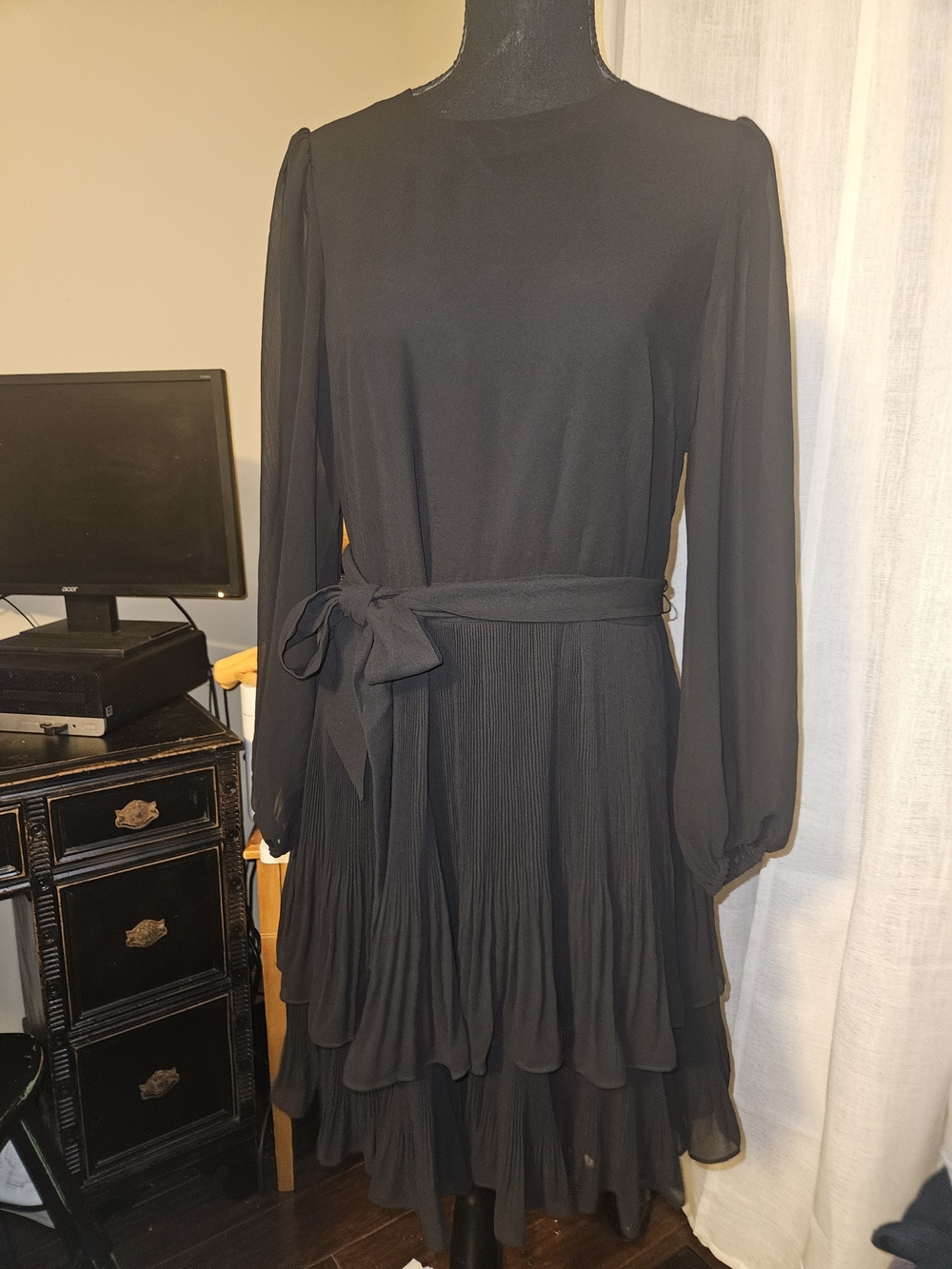 Boden plissé mini dress Sz. 8